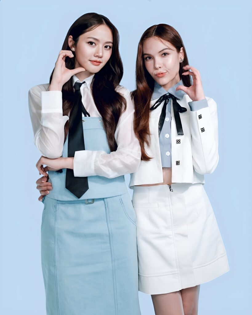 Actrices Sonya y Lookmhee